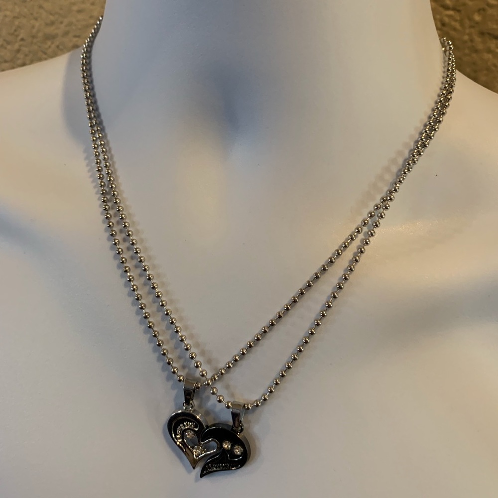 I LOVE YOU M&W Stainless Steel Necklaces